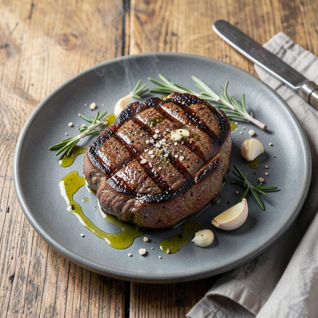 Club Steak Recipe Grilled: Charcoal-Kissed With Bold Beefy Flavor