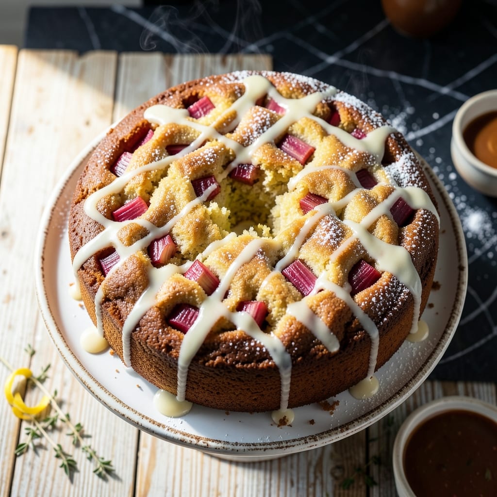 Rhubarb Cake Recipe With Cake Mix: Tart-Sweet Twist on a Classic Box Mix