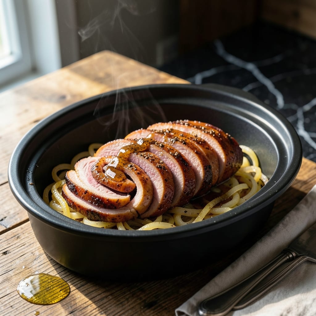 Recipe for Ham in the Crock-Pot: Set-It-and-Forget-It Sweet Glaze