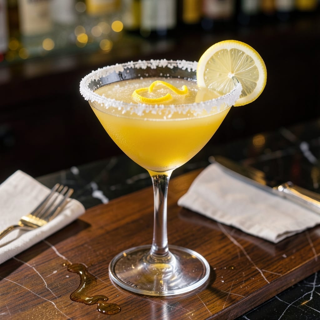 Bonefish Grill Lemon Drop Martini Recipe: Zesty Citrus Elegance in a Glass