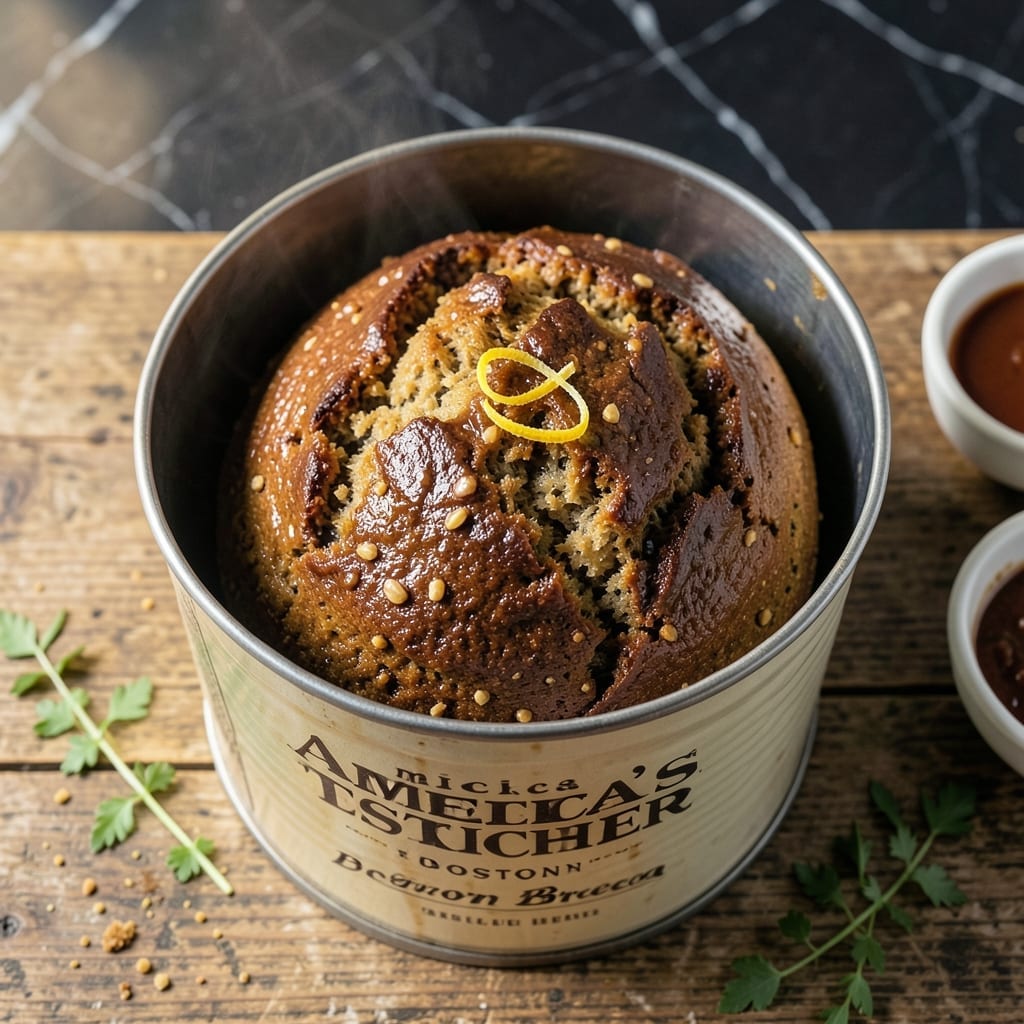 Boston Brown Bread Recipe America's Test Kitchen: Molasses-Infused New England Classic