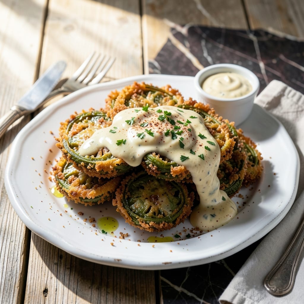 Fried Green Tomatoes Recipe Sauce: Southern Crisp With Tangy Remoulade