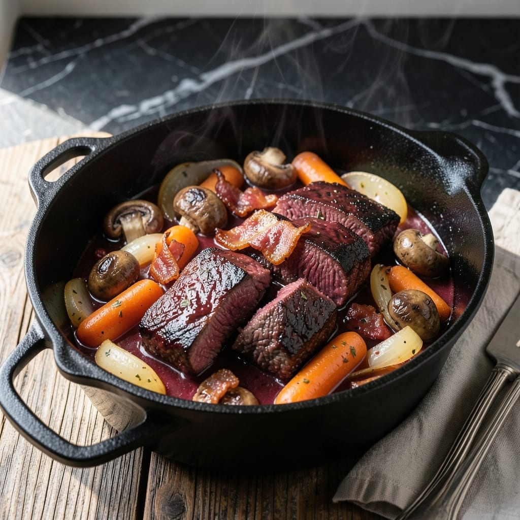 Easy Beef Burgundy Recipe Oven: Hands-Off Braised Elegance