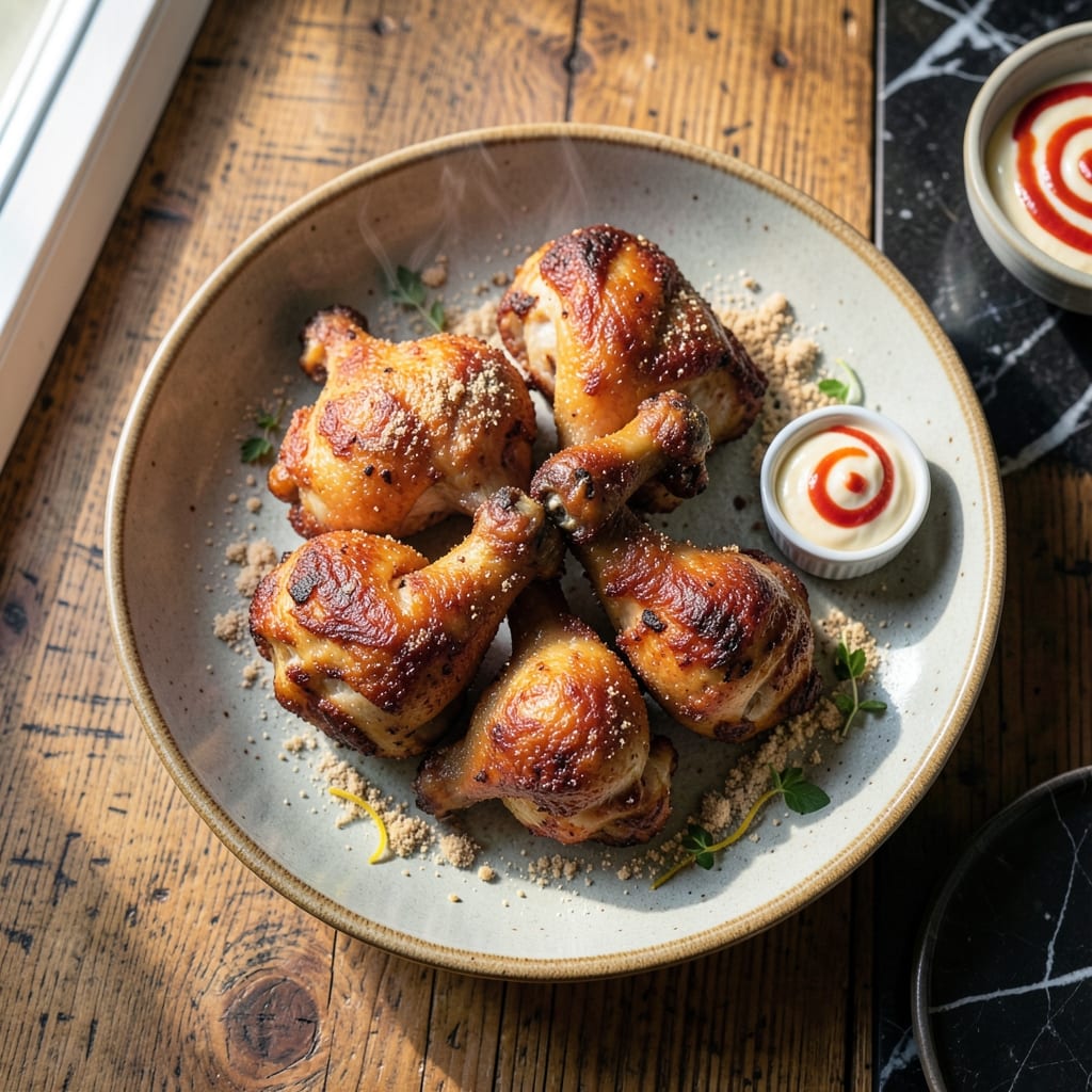 Fried Chicken Thighs Recipe Without Buttermilk: Crunchy Almond Flour Coating for Juicy Bites