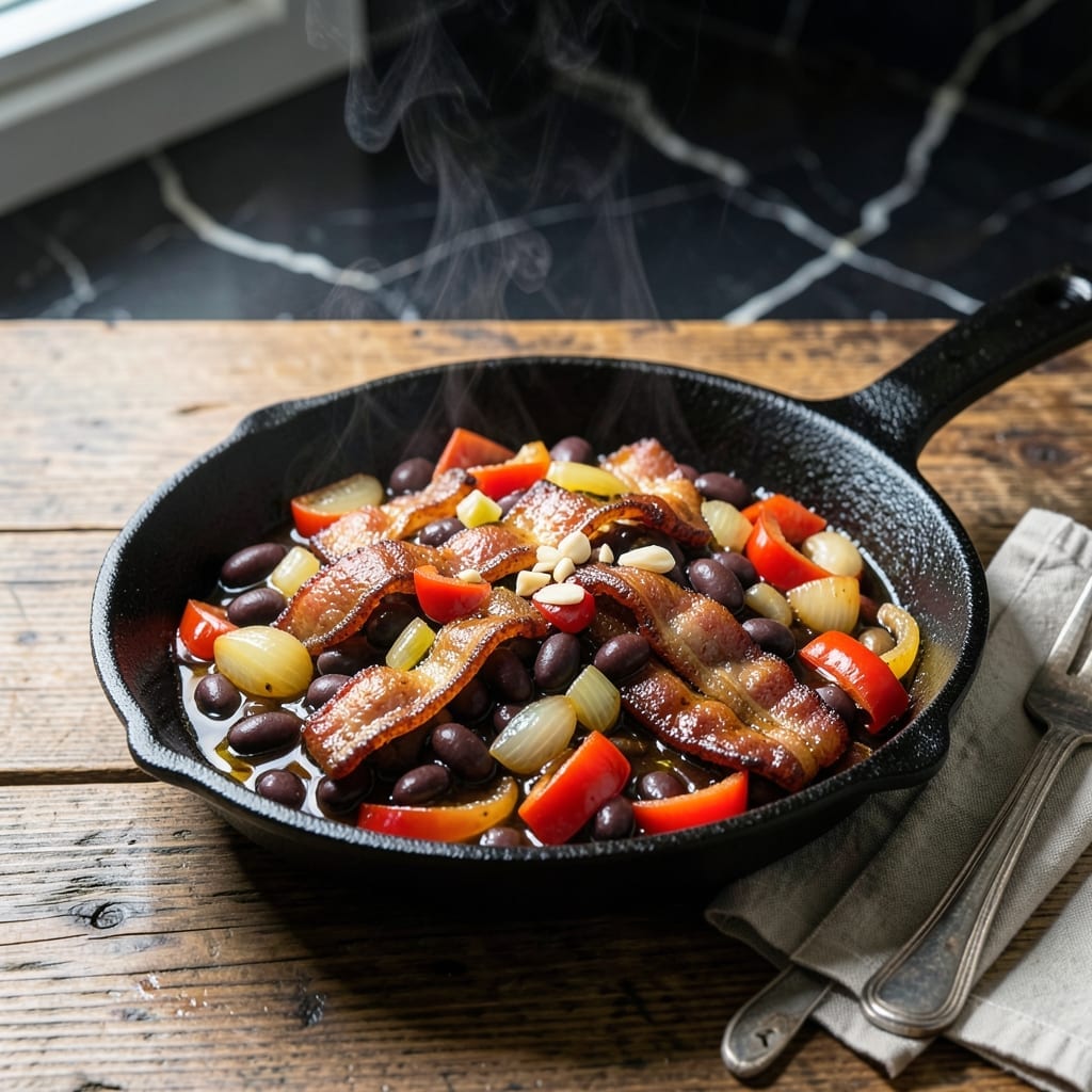 Bush's Grillin Beans Steakhouse Recipe: Smoky Bacon and Molasses Richness