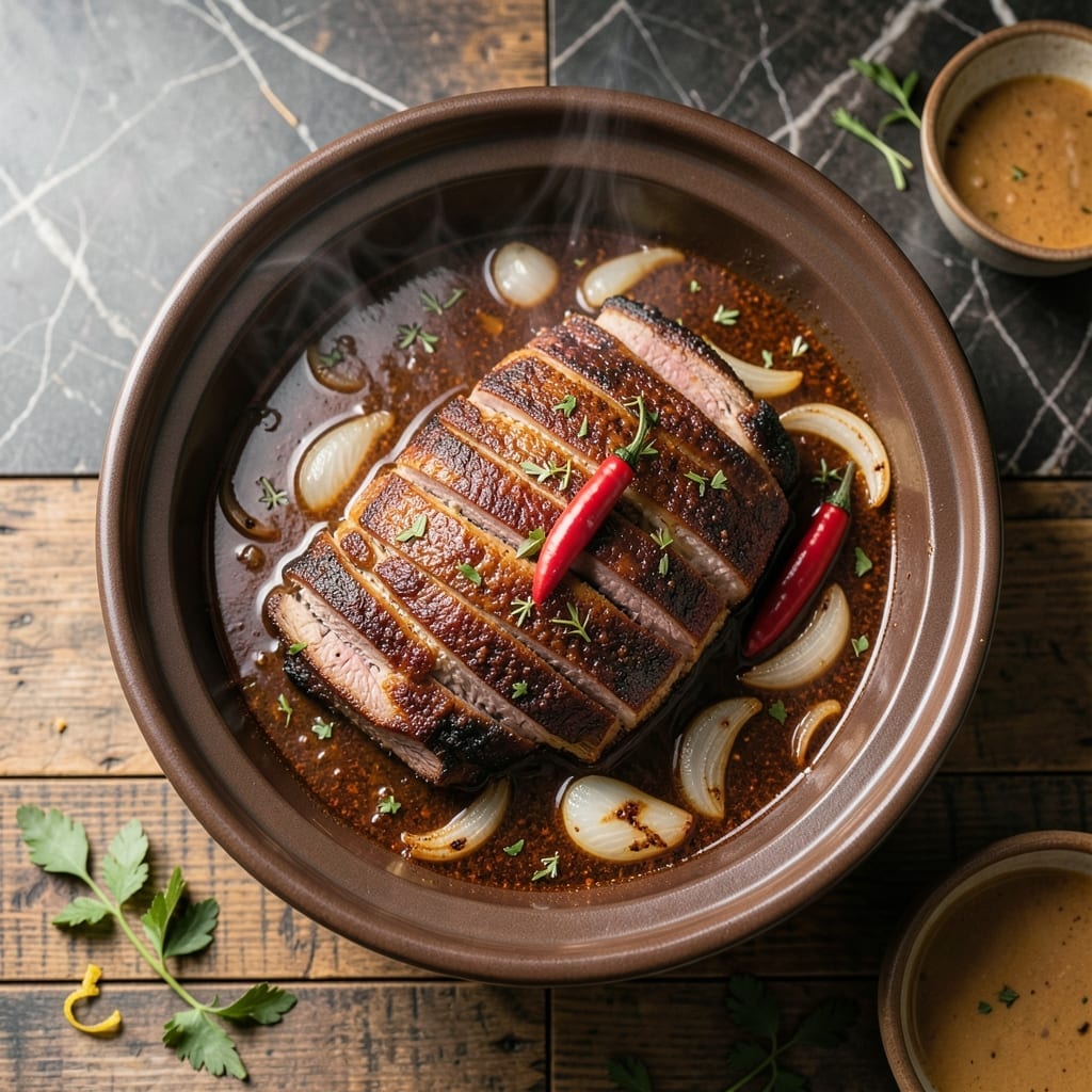 Brisket Recipe Slow Cooker Crock Pot: Melt-in-Your-Mouth Tenderness All Day