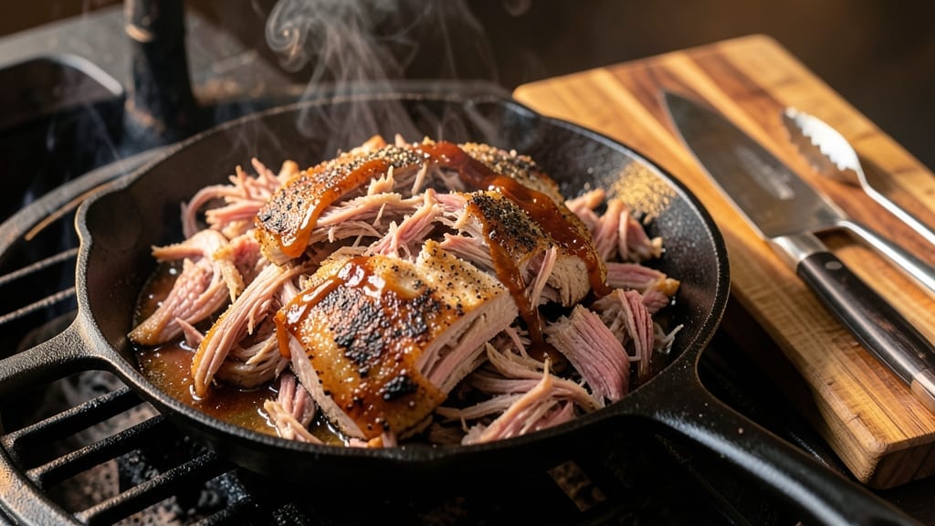Pulled Pork Sandwiches with Carolina Sauce