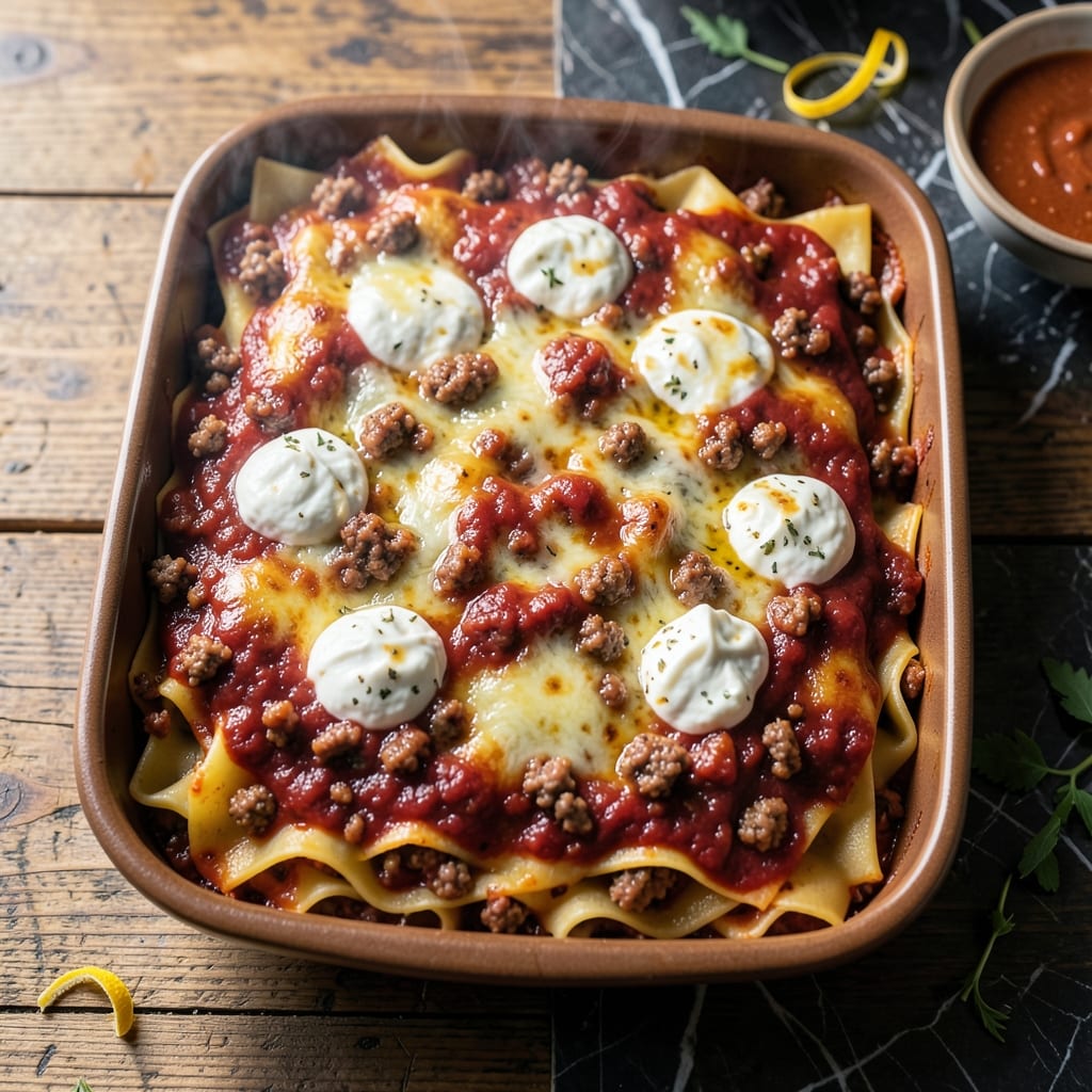 Freezer Lasagna Recipe No Cook Noodles: Make Ahead Meal With No Boiling