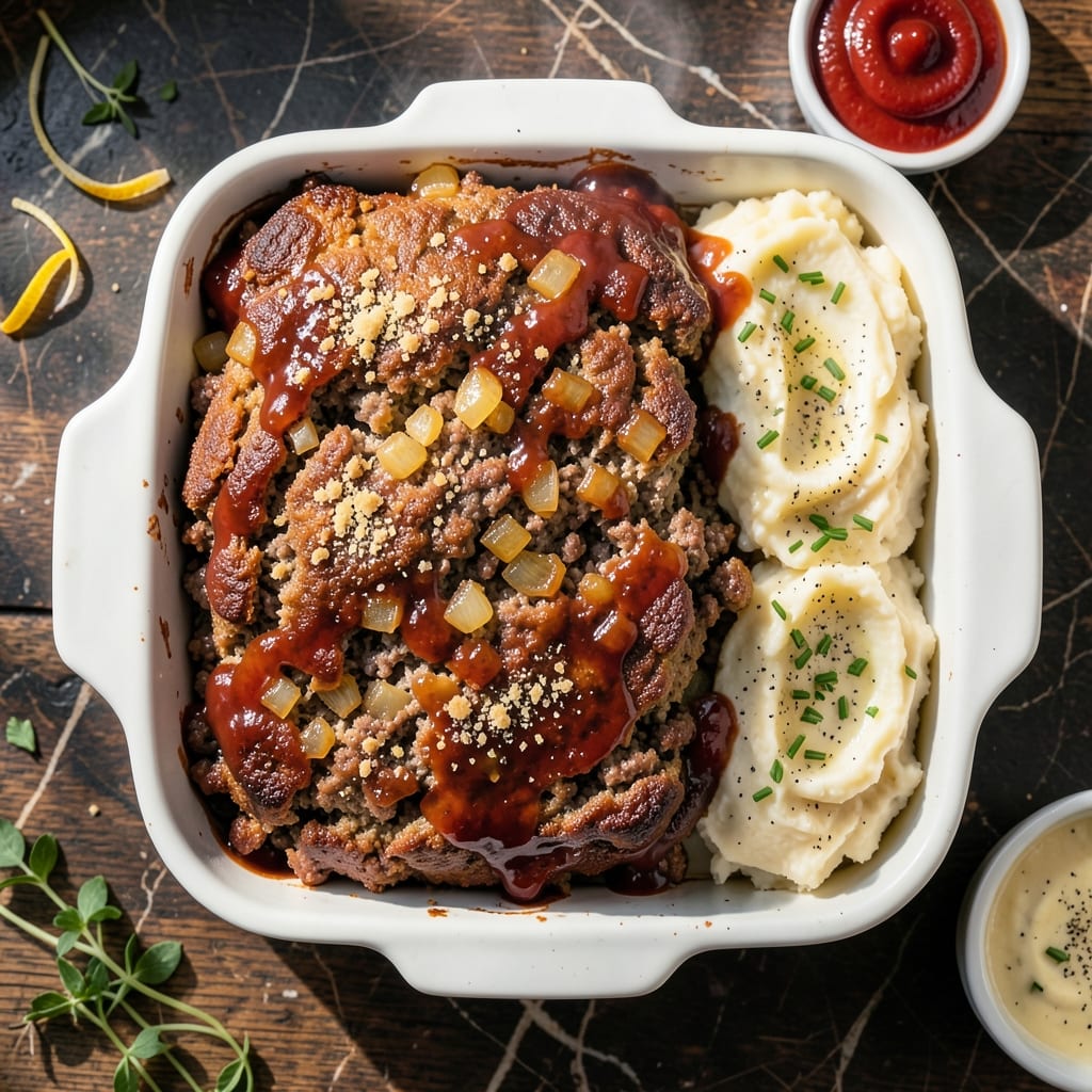 Meatloaf Recipe With Onion Soup Mix 1 Lb Ground Beef: Savory Home-Style Comfort