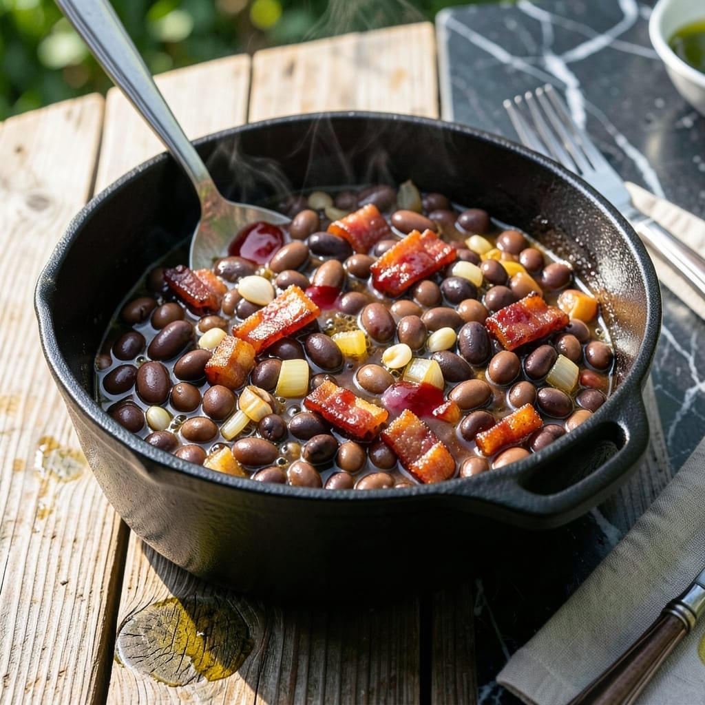 Backyard Barbecue Beans Recipe: Slow-Cooked Smoky Sweetness