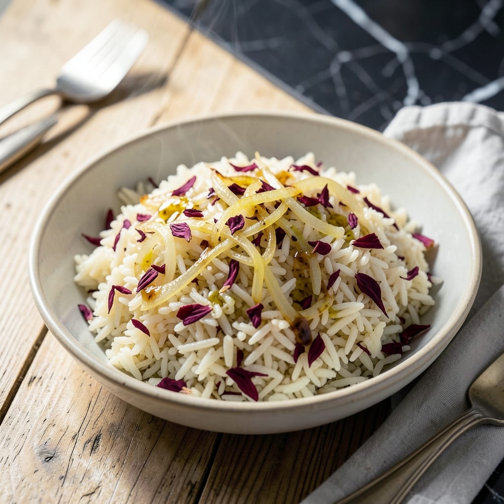 Safflower Rice Recipe: Fragrant Golden Grains in 30 Minutes
