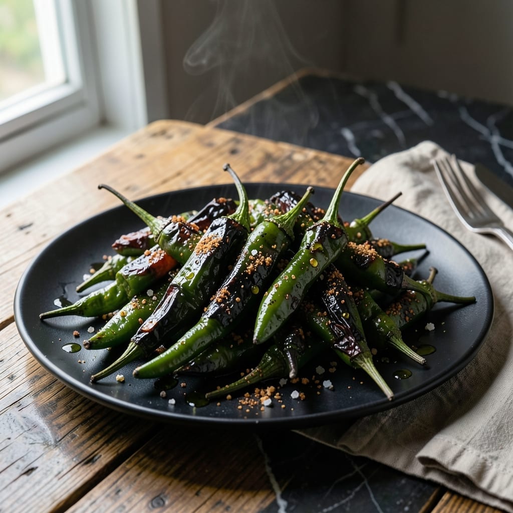 Shishito Pepper Recipe Oven: Blistered and Charred in 20 Minutes