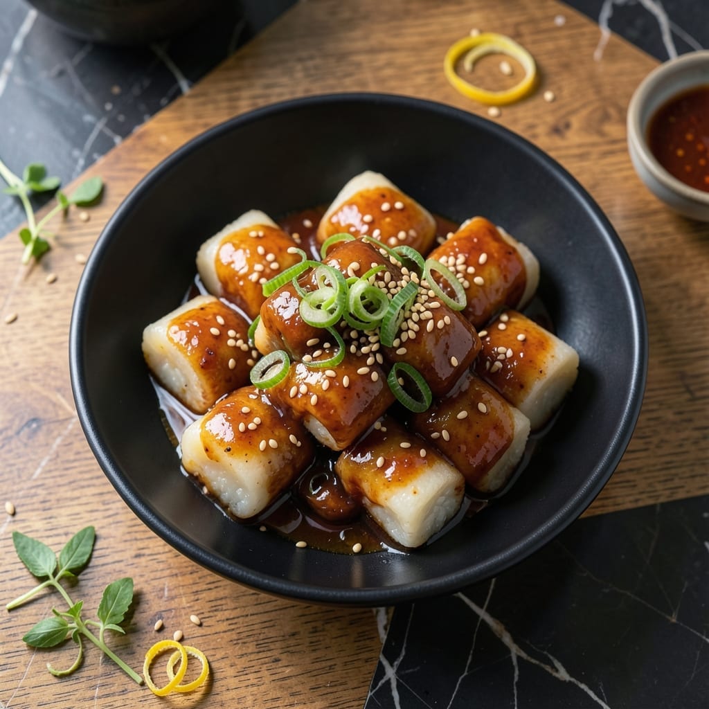 Korean Rice Cake Recipe Ideas: Spicy Gochujang Stir-Fry with Vegetables