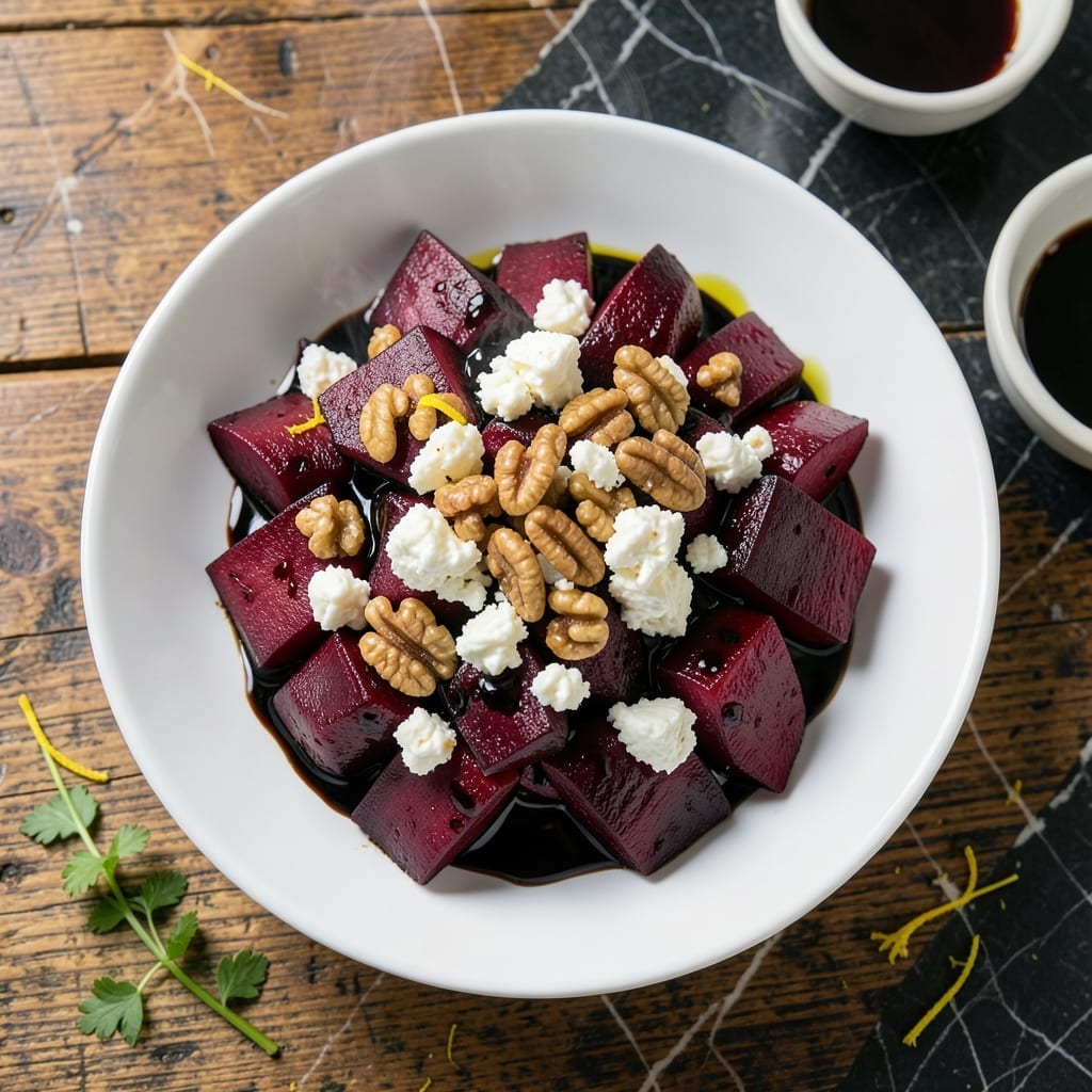 Capital Grille Beet Salad Recipe: Roasted Beets With Goat Cheese and Candied Walnuts