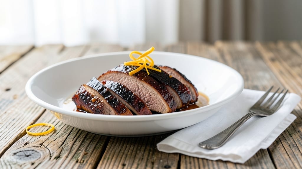 Sweet And Spicy Brisket Recipe: Smoky-Sweet Glaze That Caramelizes to Perfection