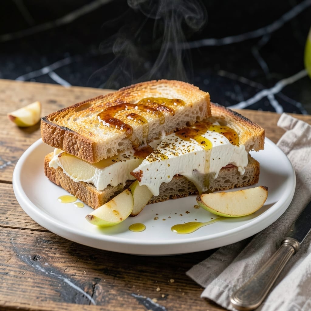 Brie and Apple Grilled Cheese Recipe: Sweet and Savory Melted Bliss Brie and Apple Grilled Cheese Recipe: Sweet and Savory Melted Bliss