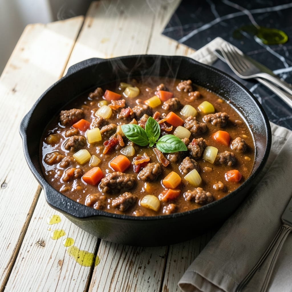Recipe for Authentic Italian Bolognese Sauce: Rich Ragu with Slow-Simmered Depth
