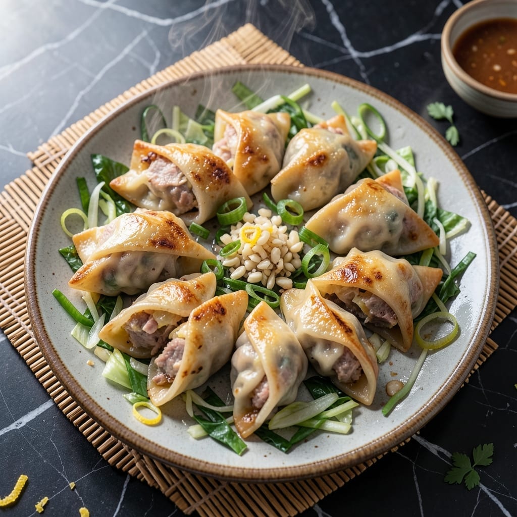 Jiaozi Recipe Pork Cabbage: Pan-Fried Potstickers With Savory Filling