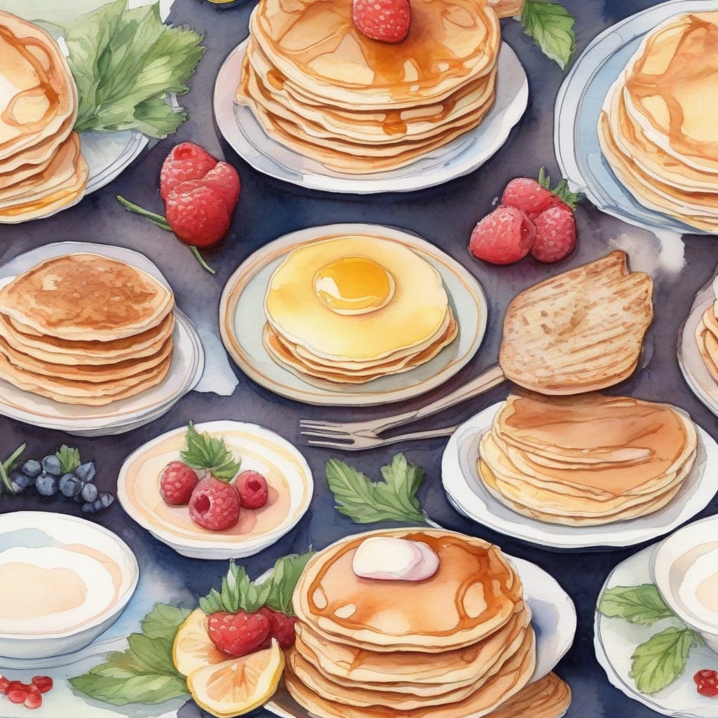 what temperature to cook pancakes