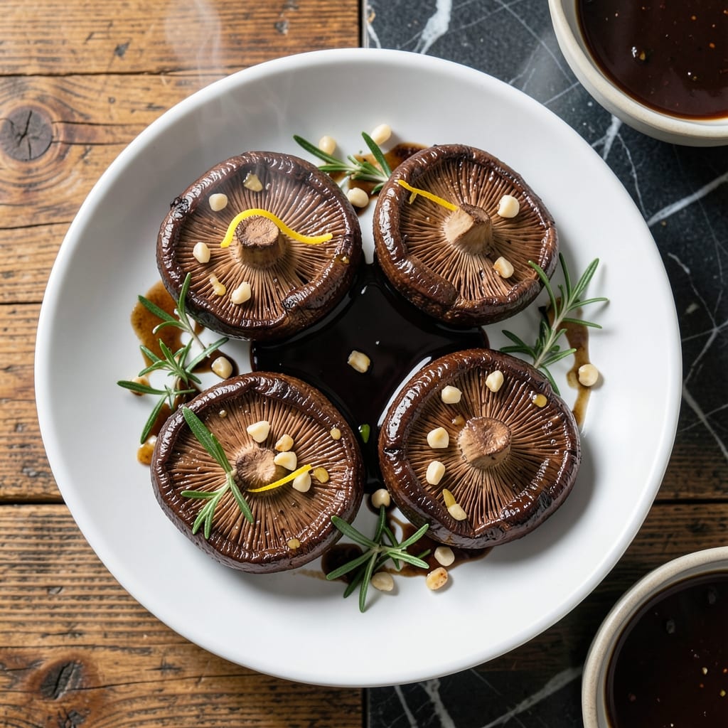 Portobello Mushroom Recipe Baked: Meaty Texture With Herb Infusion