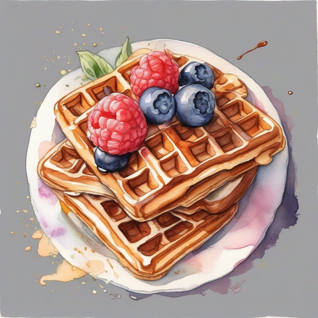 vitamix waffle recipe