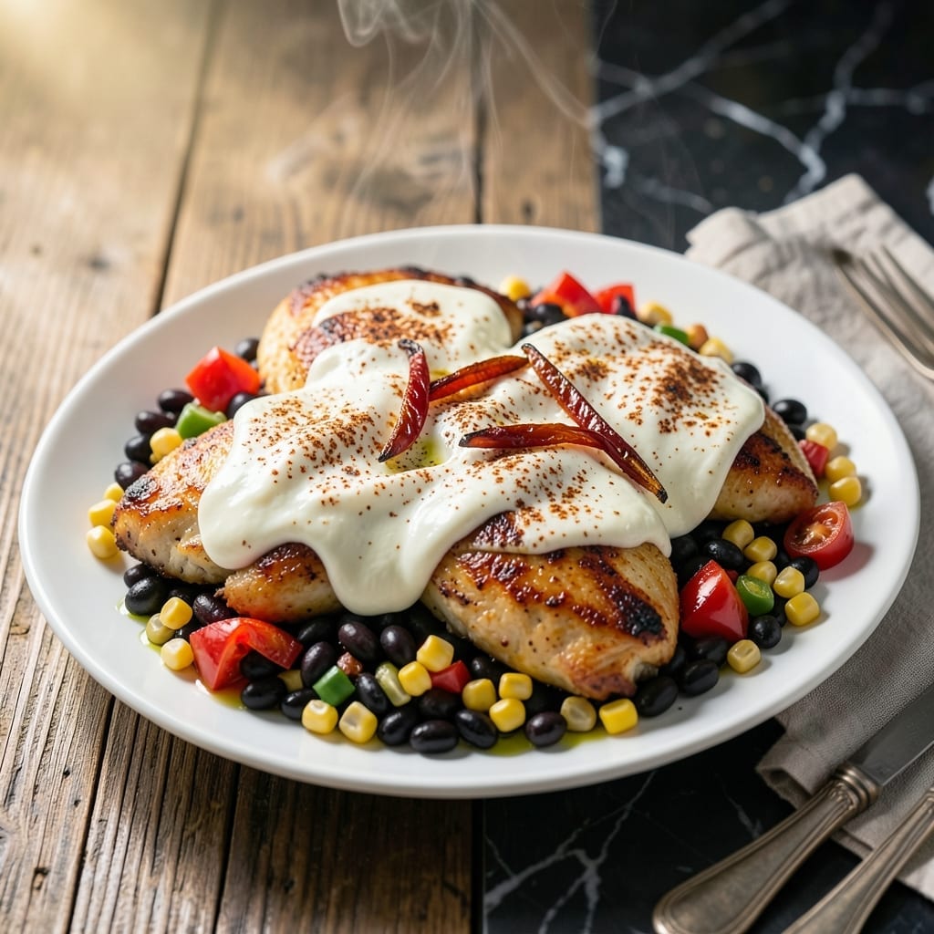 Fiesta Chicken Recipe With Cream Cheese: Zesty Southwestern Creaminess
