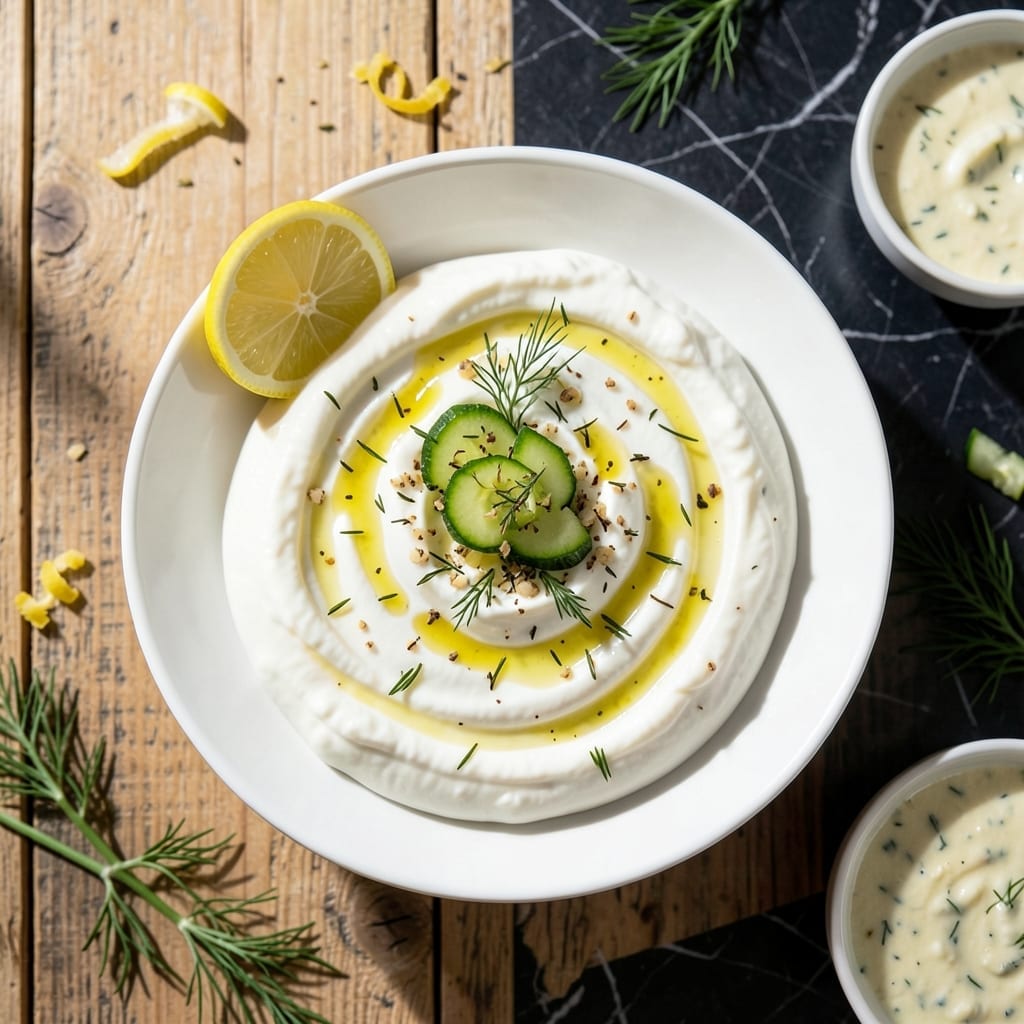 Gyro Sauce Recipe With Greek Yogurt: Tangy Garlic Cream for Pita Perfection