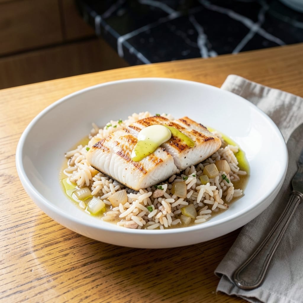 Cod Rice Recipe: Fluffy Grains With Tender White Fish