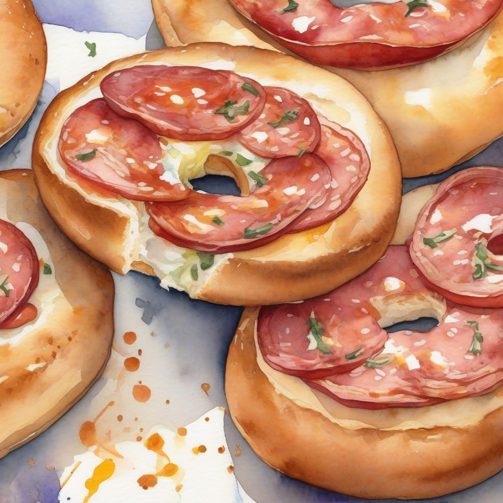 wawa pepperoni bagel melt recipe