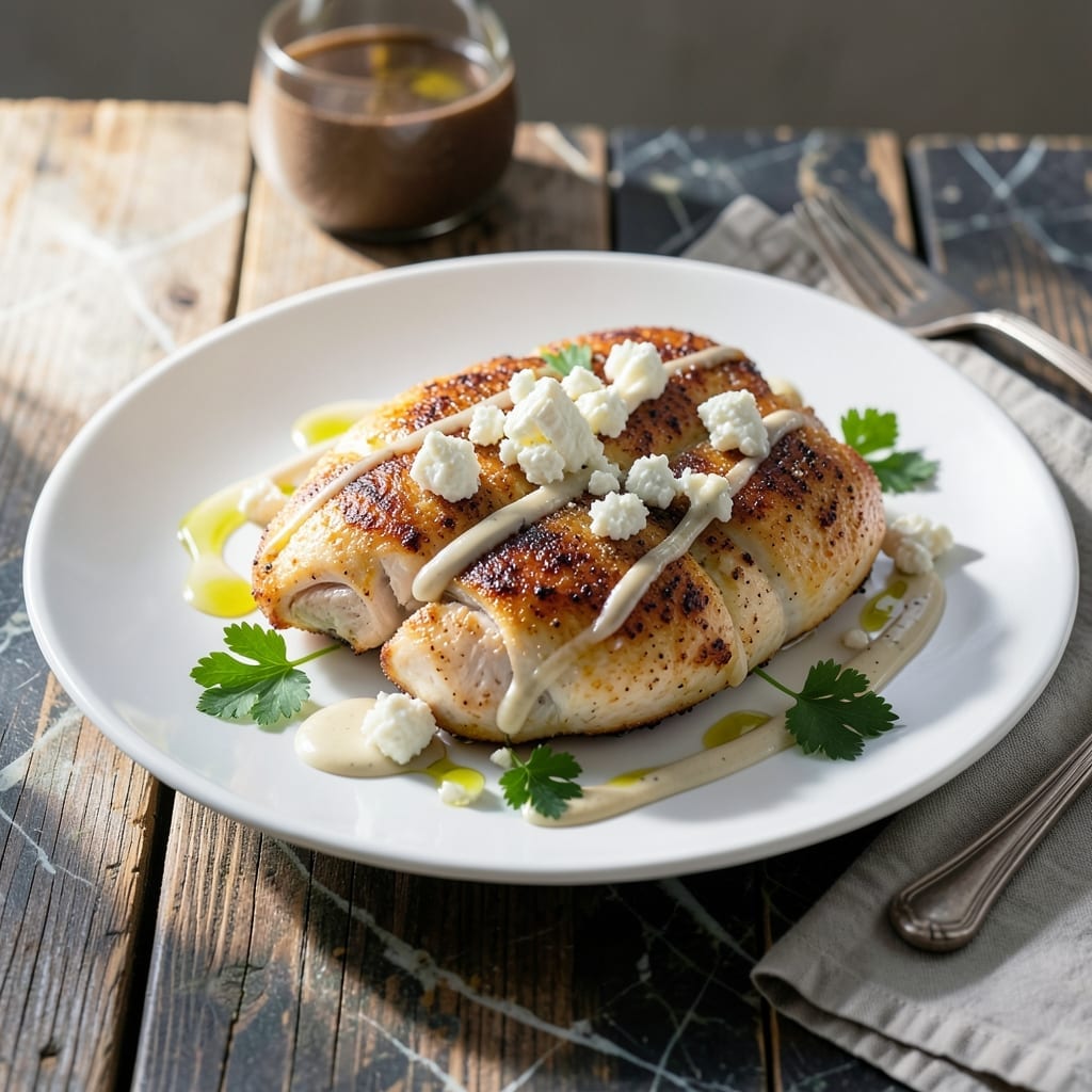 Chicken Gorgonzola Recipe: Creamy Blue Cheese Pan Sauce