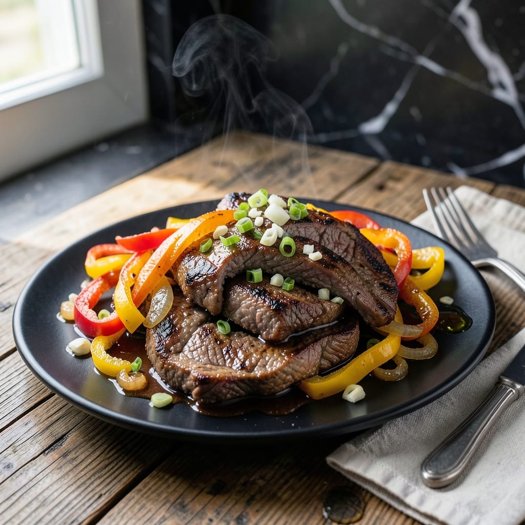 Easy Pepper Steak Recipe Without Cornstarch: Tender Beef With Bell Pepper Sauce Easy Pepper Steak Recipe Without Cornstarch: Tender Beef With Bell Pepper Sauce
