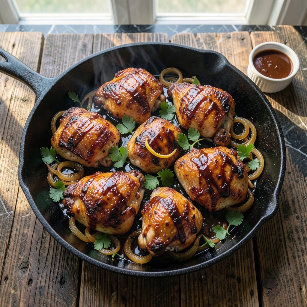 Southern Barbecue Chicken Recipe: Smoky Char With Sticky Glaze