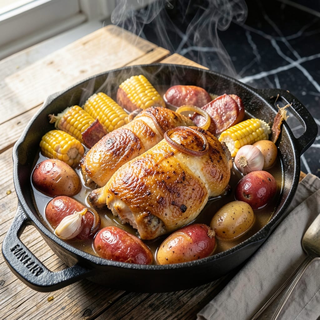 Non Seafood Chicken Boil Recipe: Spicy Cajun Feast Without the Fish