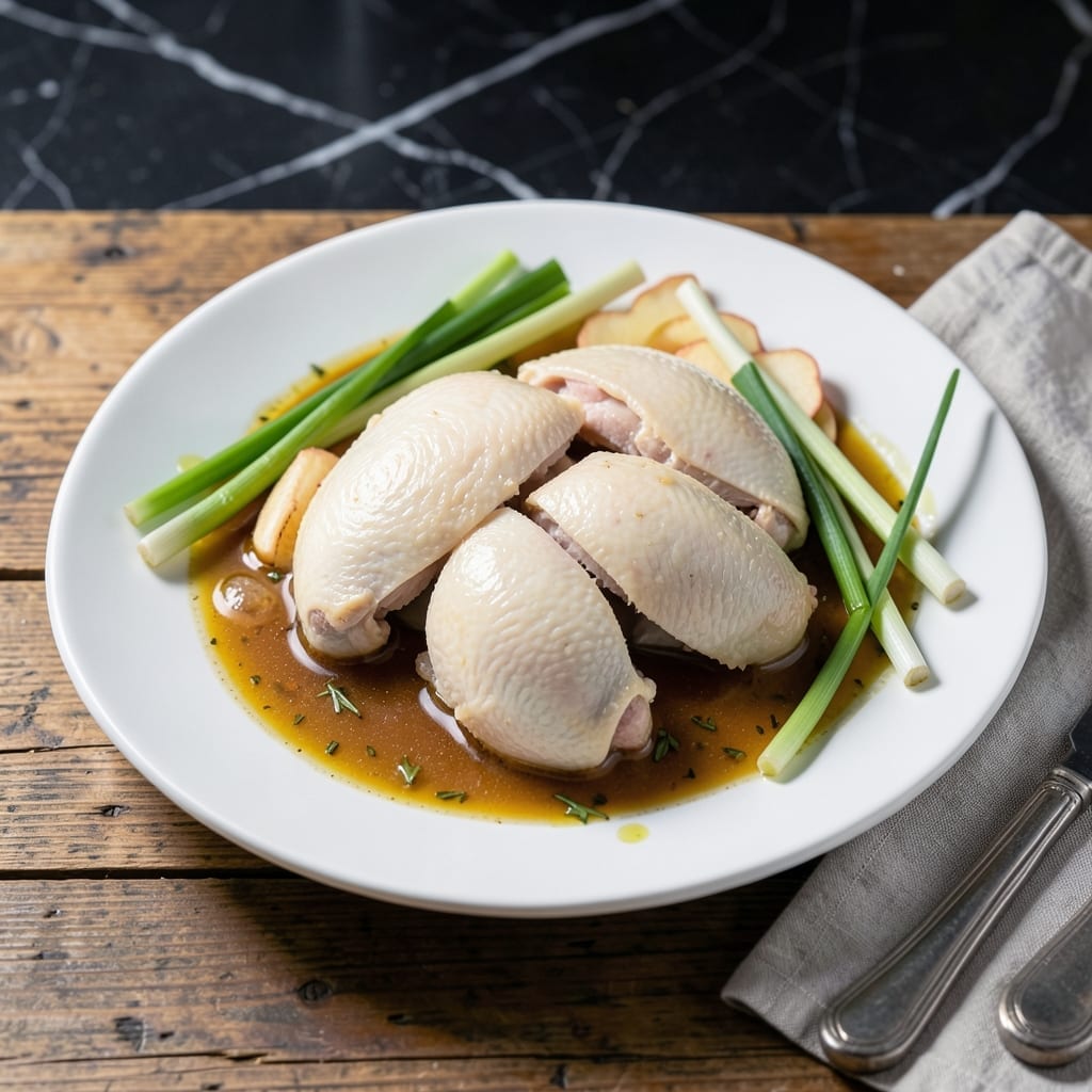 Hainan Chicken Recipe Instant Pot: Silk-Smooth Poached Chicken in 30 Minutes
