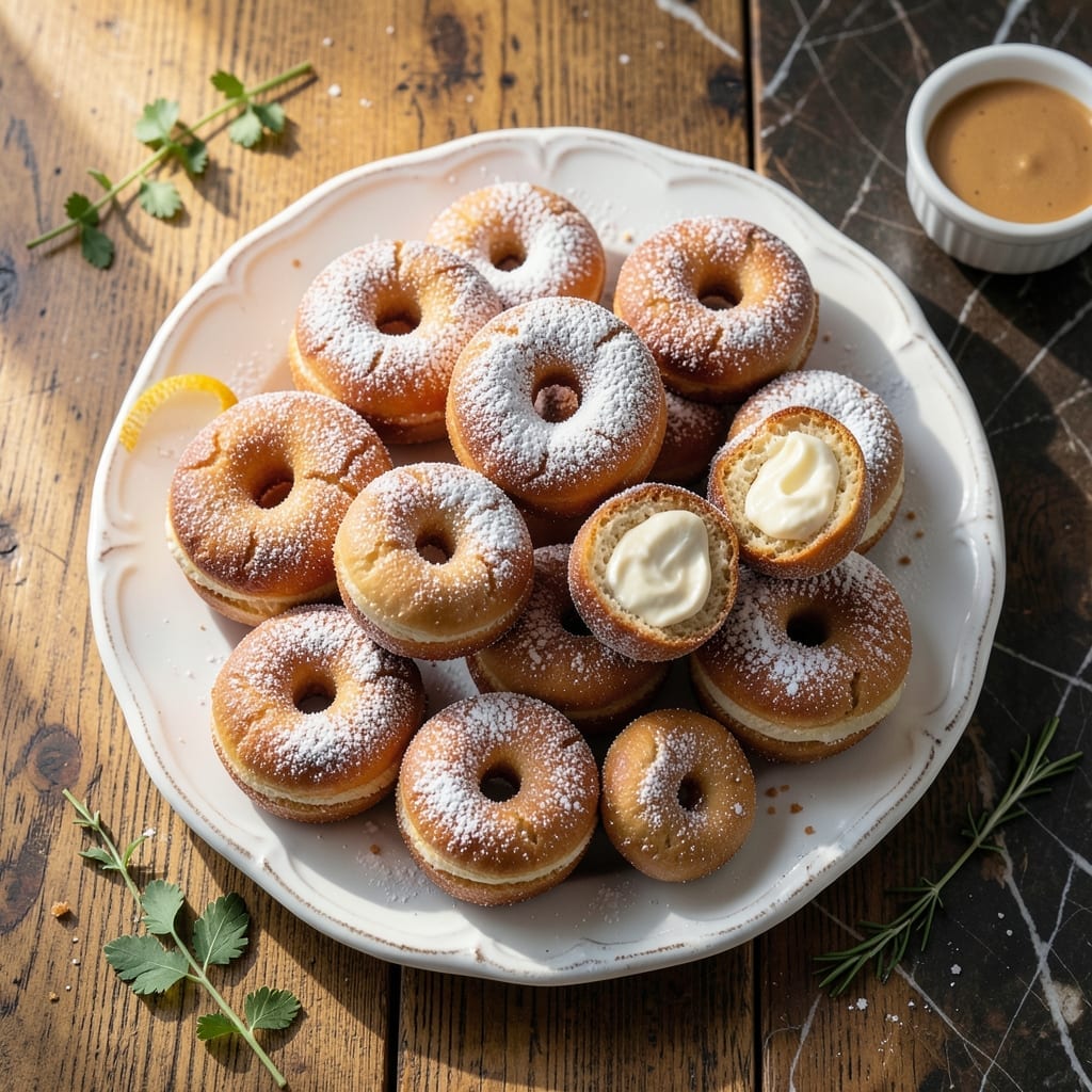 Recipe For Cream Filled Doughnuts: Pillowy Soft With Vanilla Pastry Cream