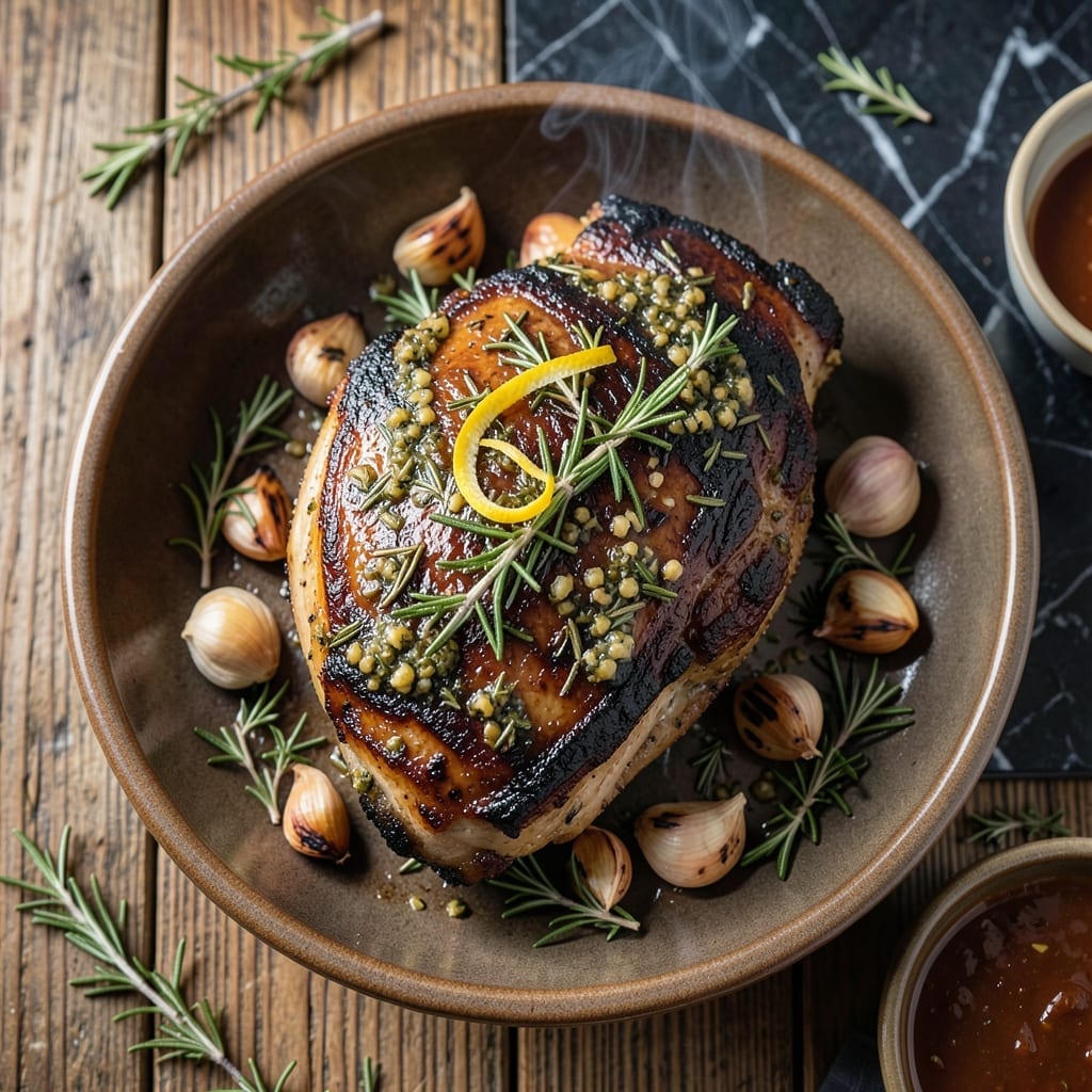 Traeger Grill Rib Roast Recipe: Wood-Fired Elegance with Herb Crust