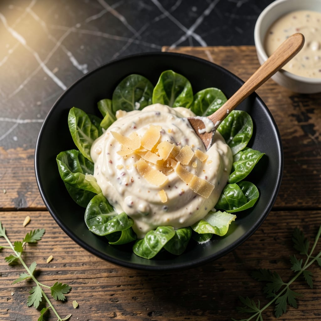 Carrabba's Caesar Dressing Recipe: Creamy Parmesan and Garlic Emulsion