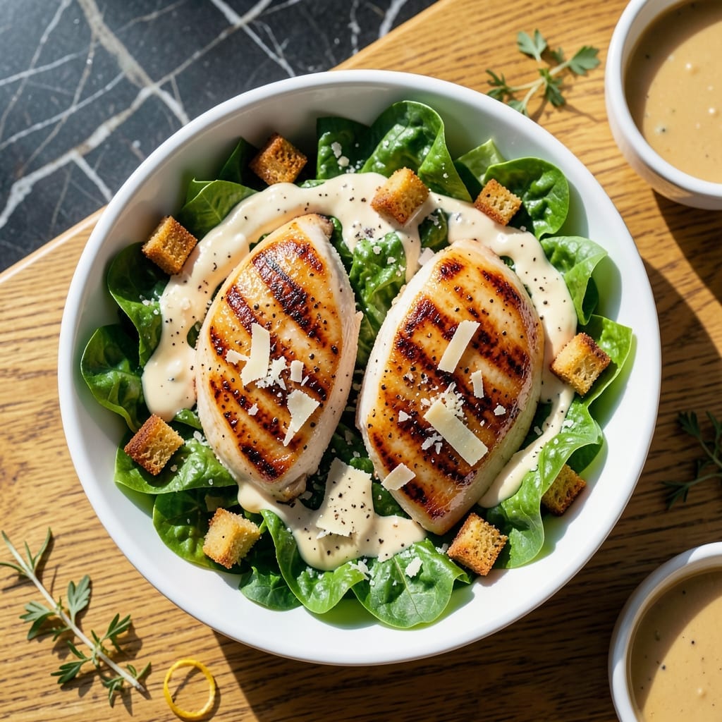 Applebee's Grilled Chicken Caesar Salad Recipe: Restaurant-Style Crispness at Home