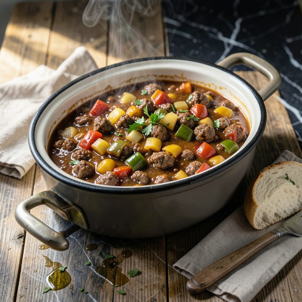 Recipe for Homemade Sloppy Joes Crock Pot: Set-And-Forget Savory Sandwiches