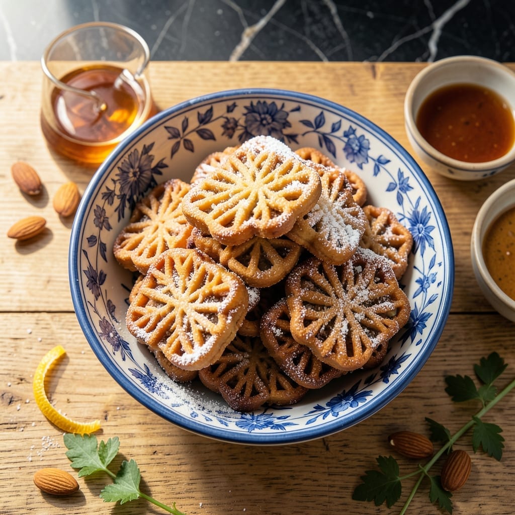 Recipe For Italian Pizzelle: Lacy Iron-Pressed Cookie Artistry