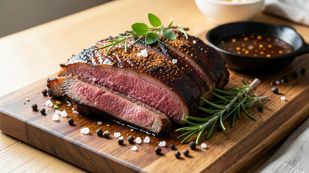 Oven Cooked Beef Brisket Recipe: Slow-Braised Tender Meat With Crispy Bark