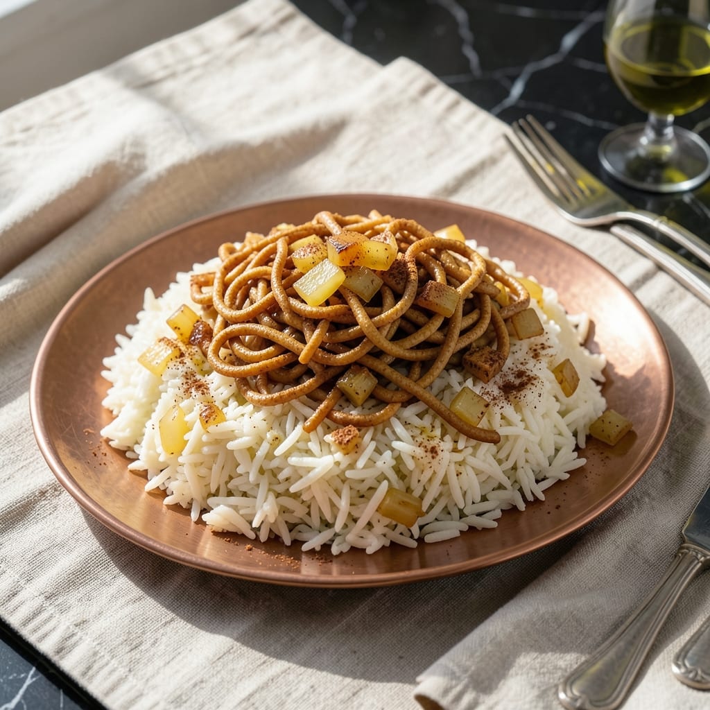 Syrian Rice Recipe: Fragrant Spiced Grains with Toasted Vermicelli
