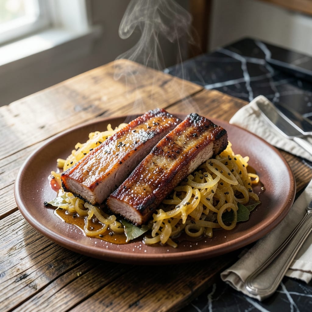 Instant Pot Recipe for Country Style Pork Ribs and Sauerkraut: Fall-Off-The-Bone Tenderness With Tangy Depth