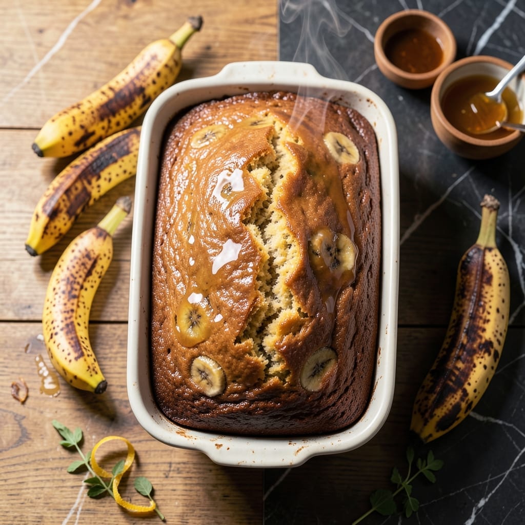 Banana Bread Recipe Using Honey: Moist and Naturally Sweetened Loaf
