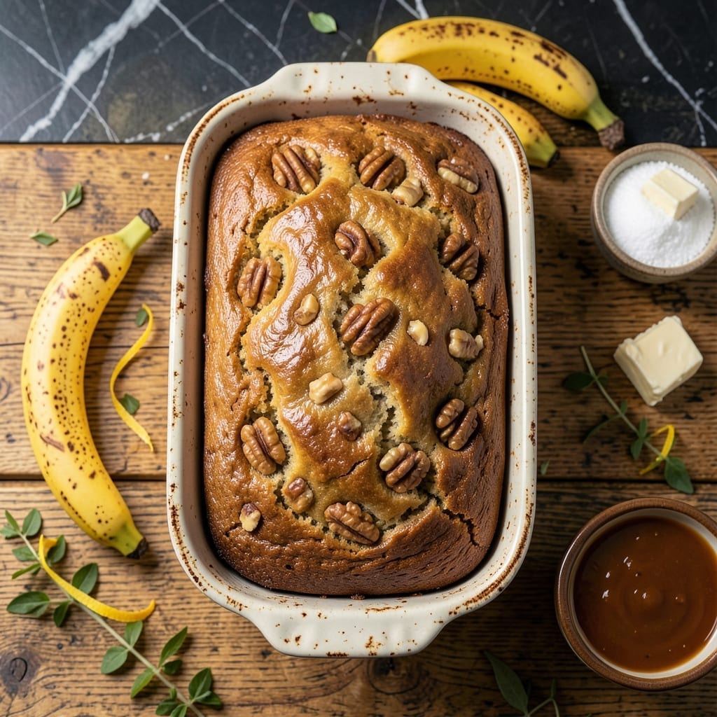 Banana Nut Bread Recipe Without Baking Soda: Fluffy Texture With Natural Leavening