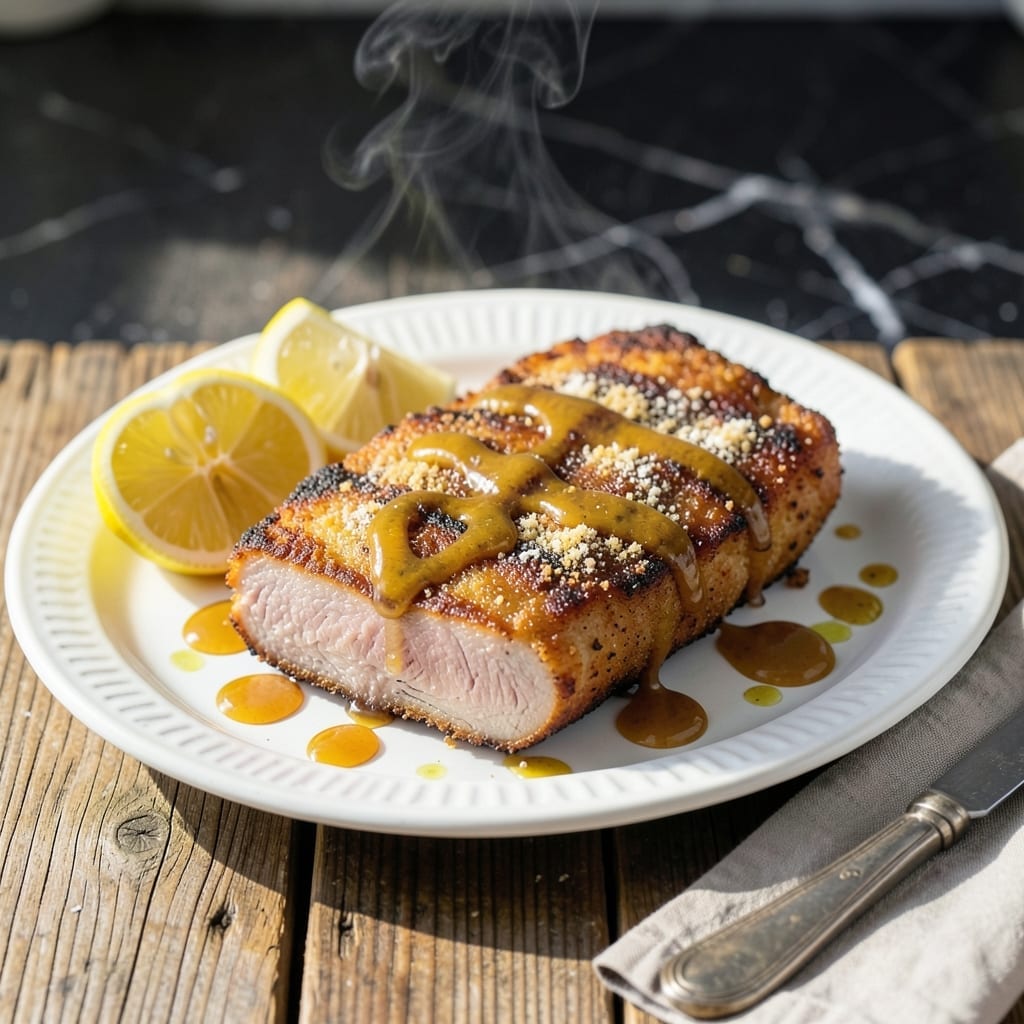 Fried Ham Steak Recipe: Crispy Salty-Sweet Crust in Minutes