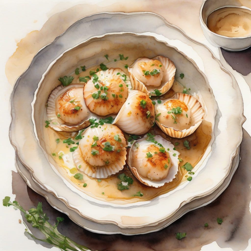 scalloped scallops recipe