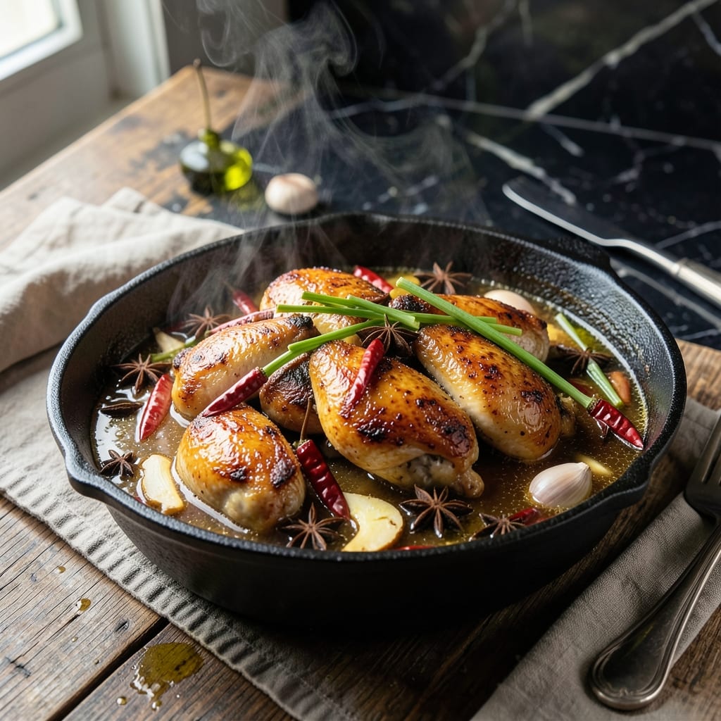 Recipe For Chicken Hotpot: Simmered Spices and Tender Bites
