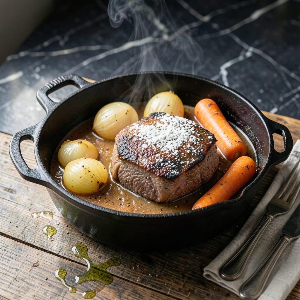 Pot Roast Recipe With Flour: Slow-Simmered Beef With Rich Gravy