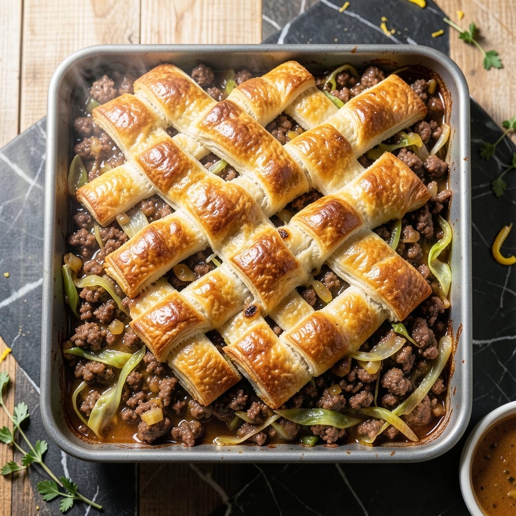 Runza Casserole Recipe With Crescent Rolls: Nebraskan Comfort in a Pan